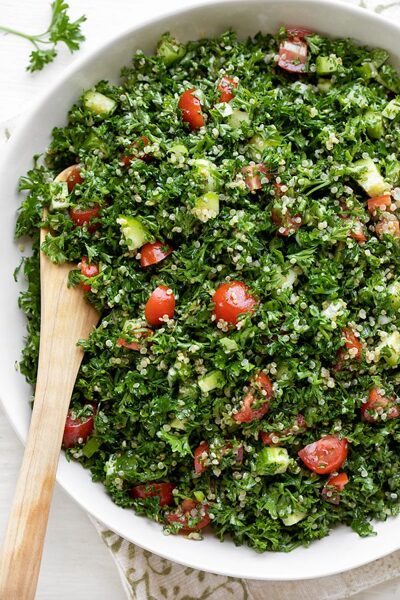 LIBĀŅU Tabbouleh SALĀTI AR PĒRĻU GRŪBĀM ( vegāni) 1kg